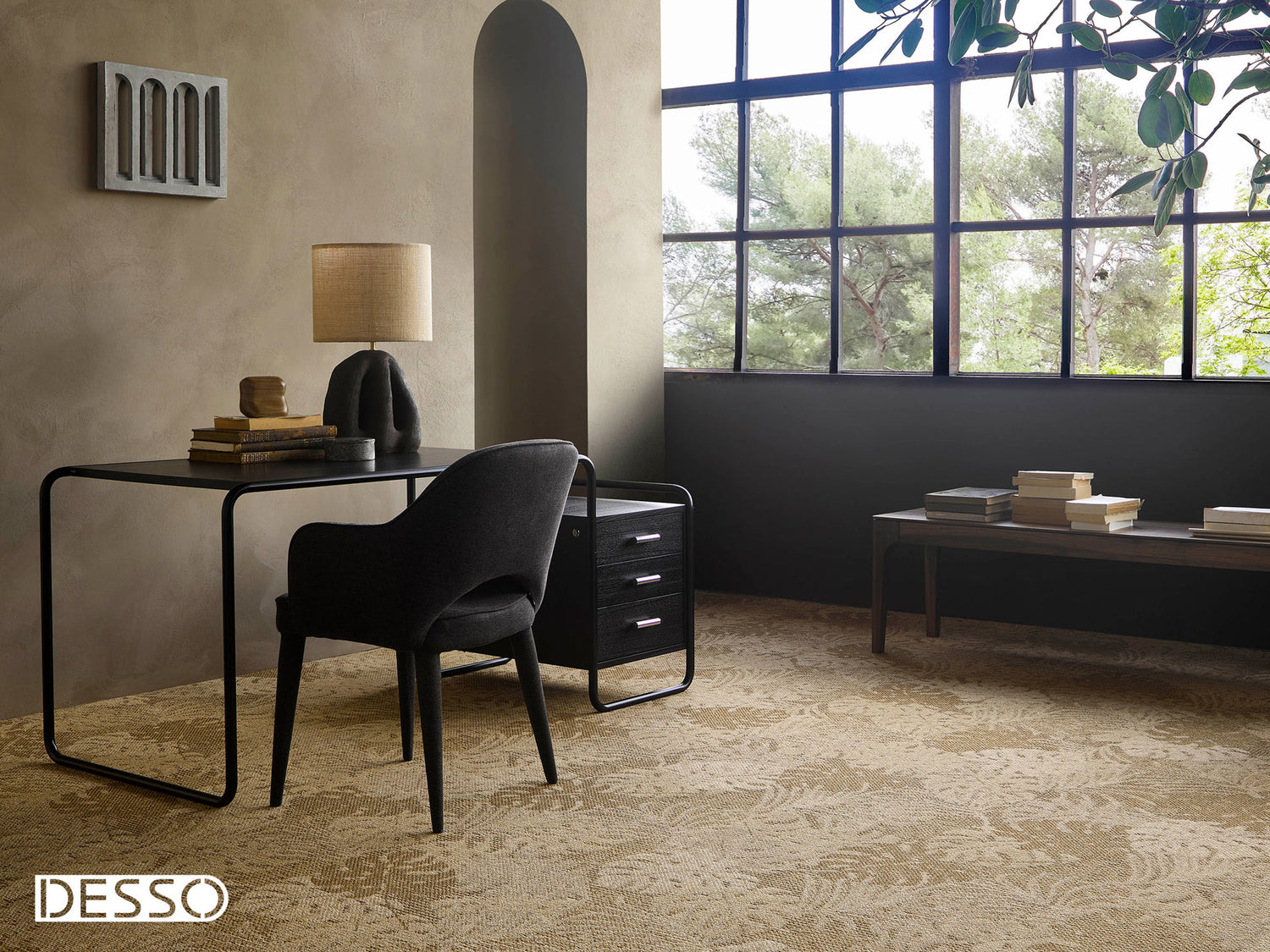 Desso Canvas botanical weave